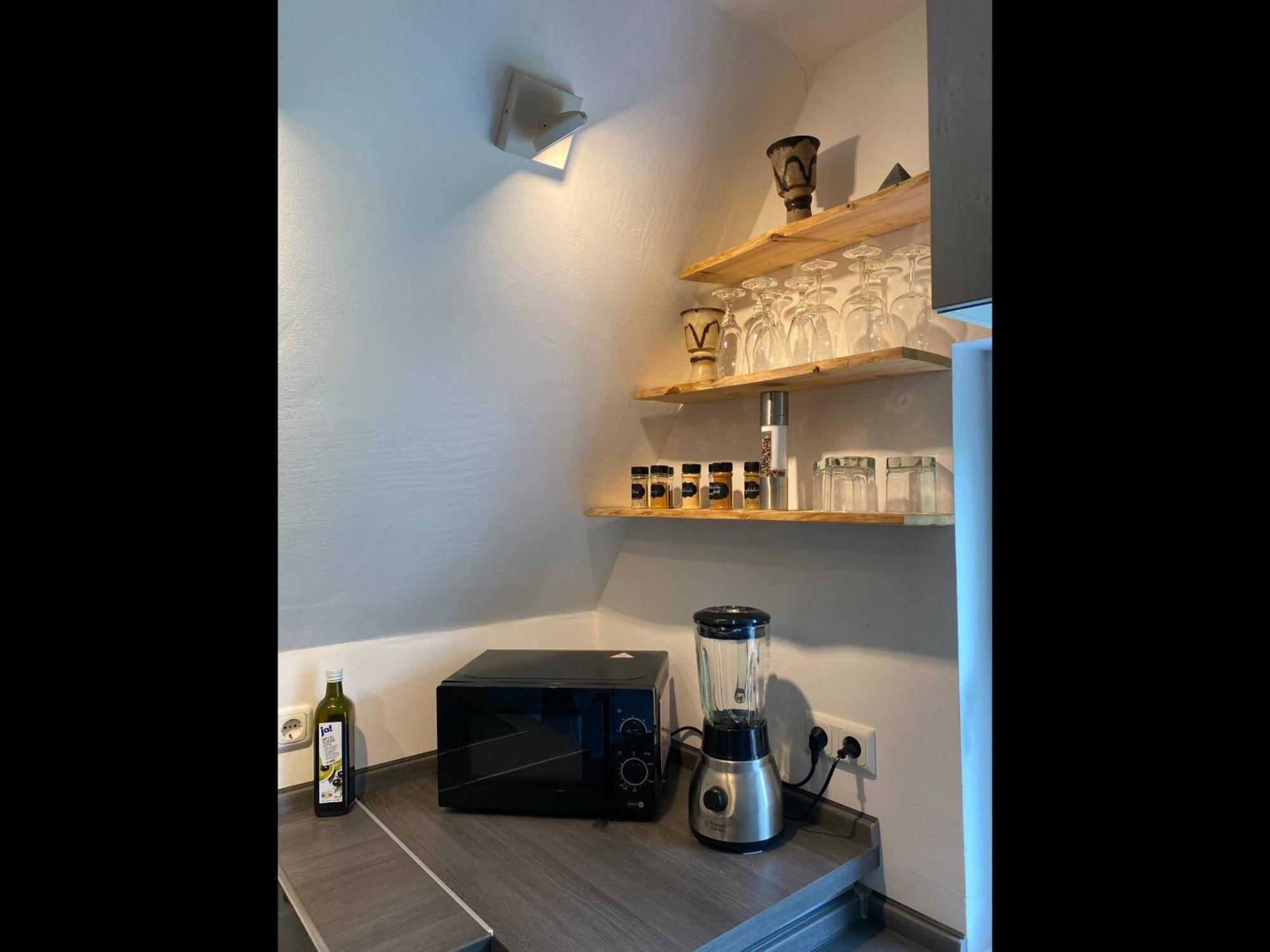 באד סוברנהיים Gemuetliche Rustikale Wohnung Mit Kamin Und Optionalem Whirlpool מראה חיצוני תמונה