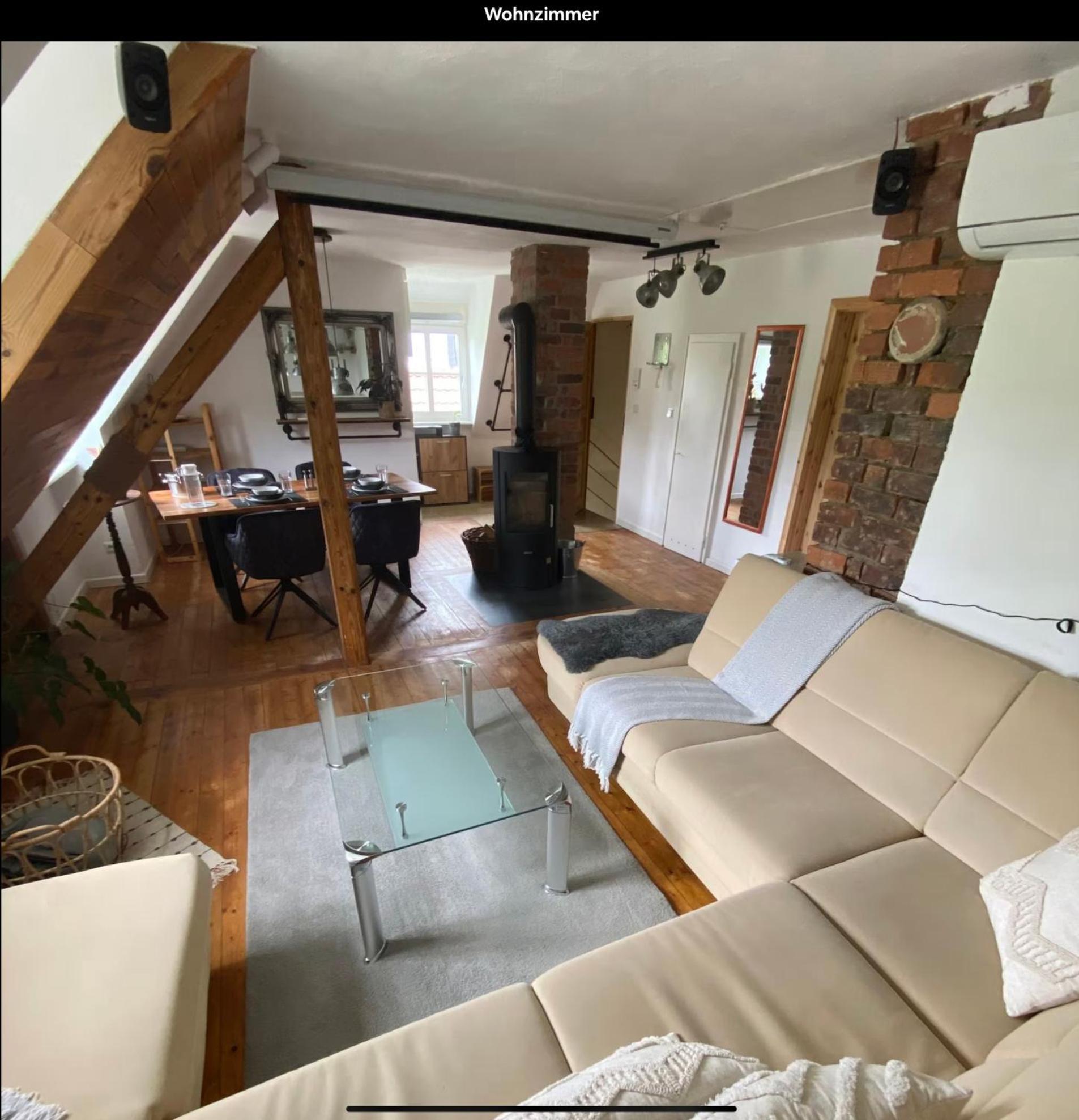 באד סוברנהיים Gemuetliche Rustikale Wohnung Mit Kamin Und Optionalem Whirlpool מראה חיצוני תמונה