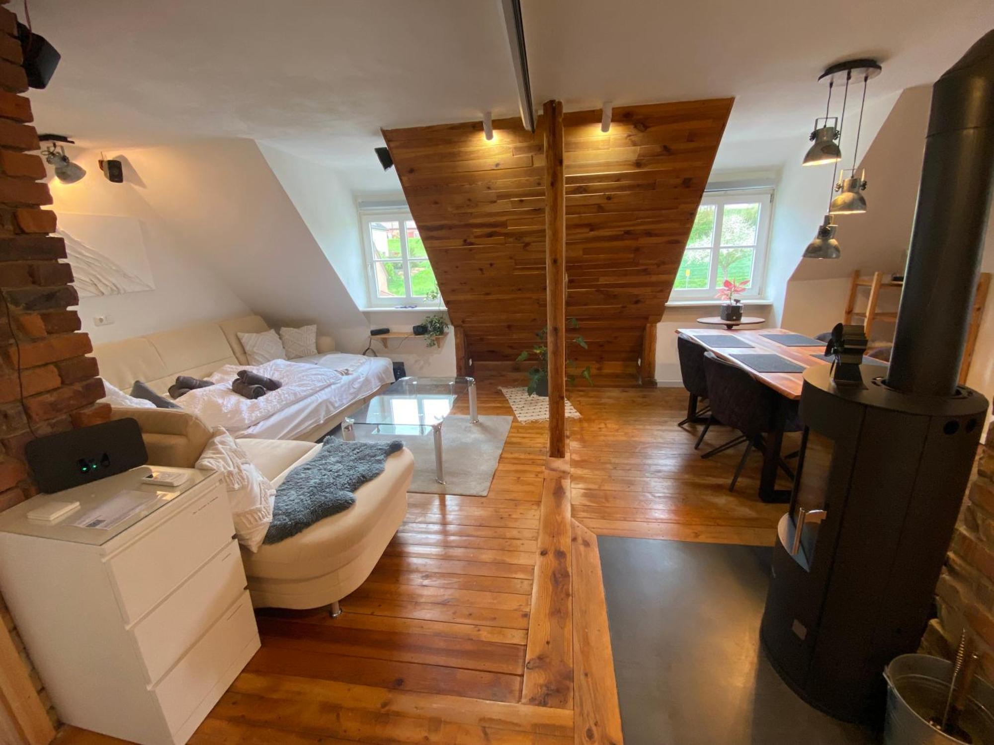 באד סוברנהיים Gemuetliche Rustikale Wohnung Mit Kamin Und Optionalem Whirlpool מראה חיצוני תמונה