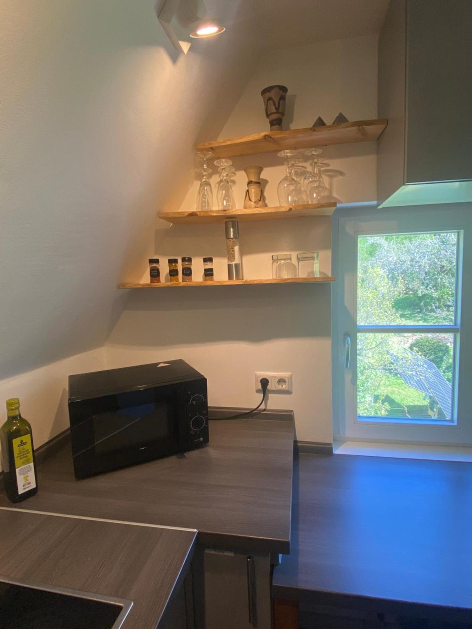 באד סוברנהיים Gemuetliche Rustikale Wohnung Mit Kamin Und Optionalem Whirlpool מראה חיצוני תמונה