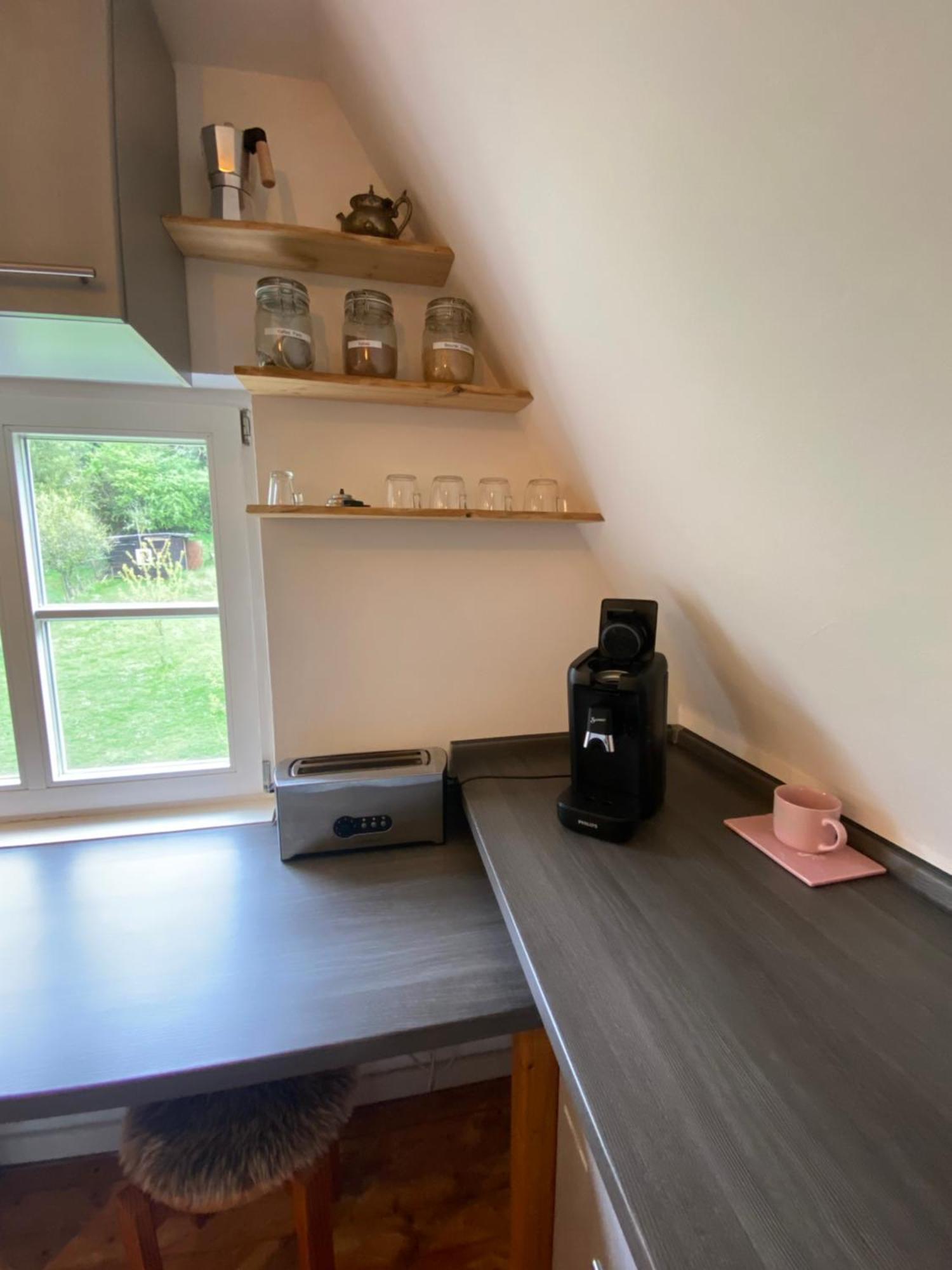 באד סוברנהיים Gemuetliche Rustikale Wohnung Mit Kamin Und Optionalem Whirlpool מראה חיצוני תמונה